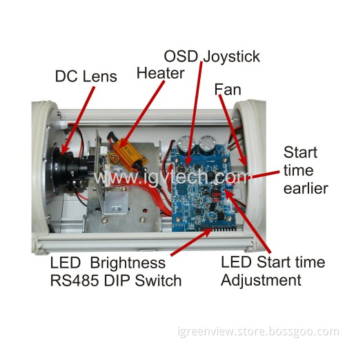 Professional Analog Intelligent Vehicle Lpr Camera For Parking Lot 